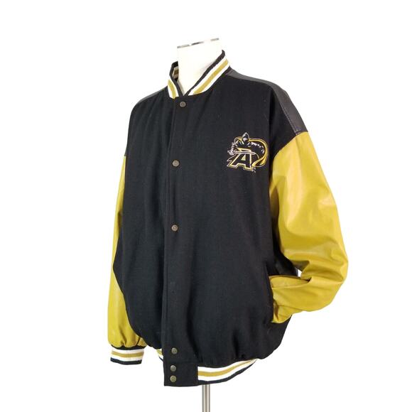 Steve & Barry's Army Black Knights varsity jacket men's 3XL XXXL black flawed - Picture 9 of 15